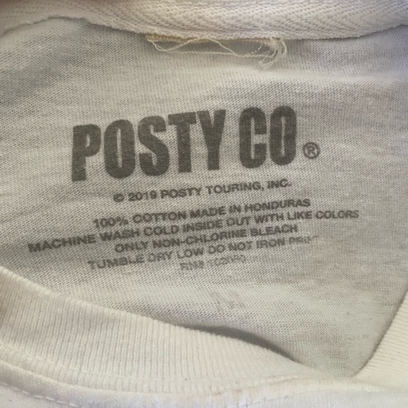 Post Malone 2019 Tour Shirt - Picture 5 of 5